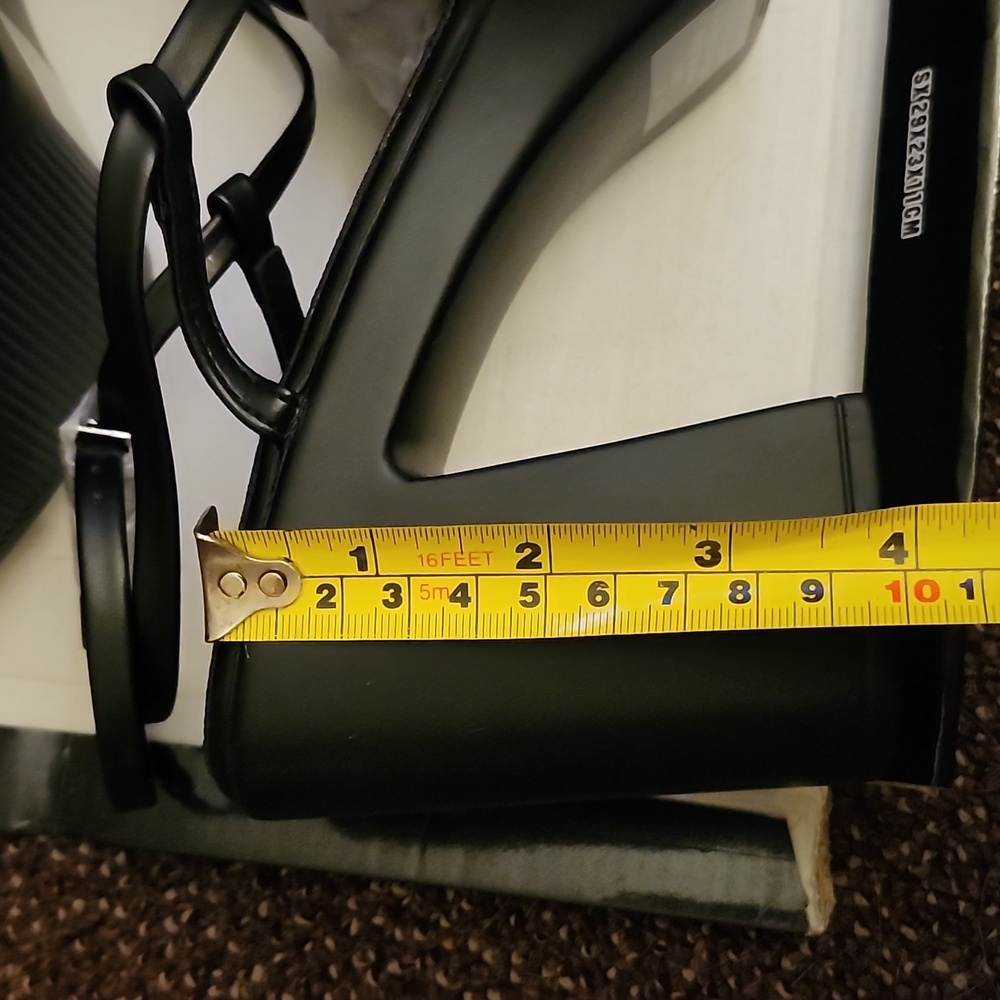 Therapy Black Strappy Heels - Picture 4 of 8